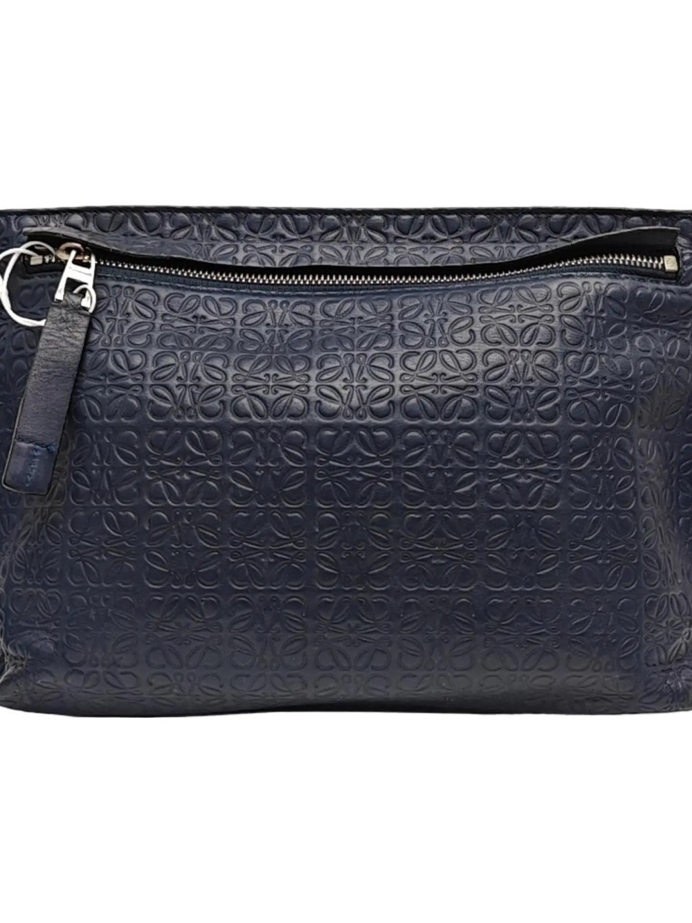 Loewe T Pouch Navy Blue